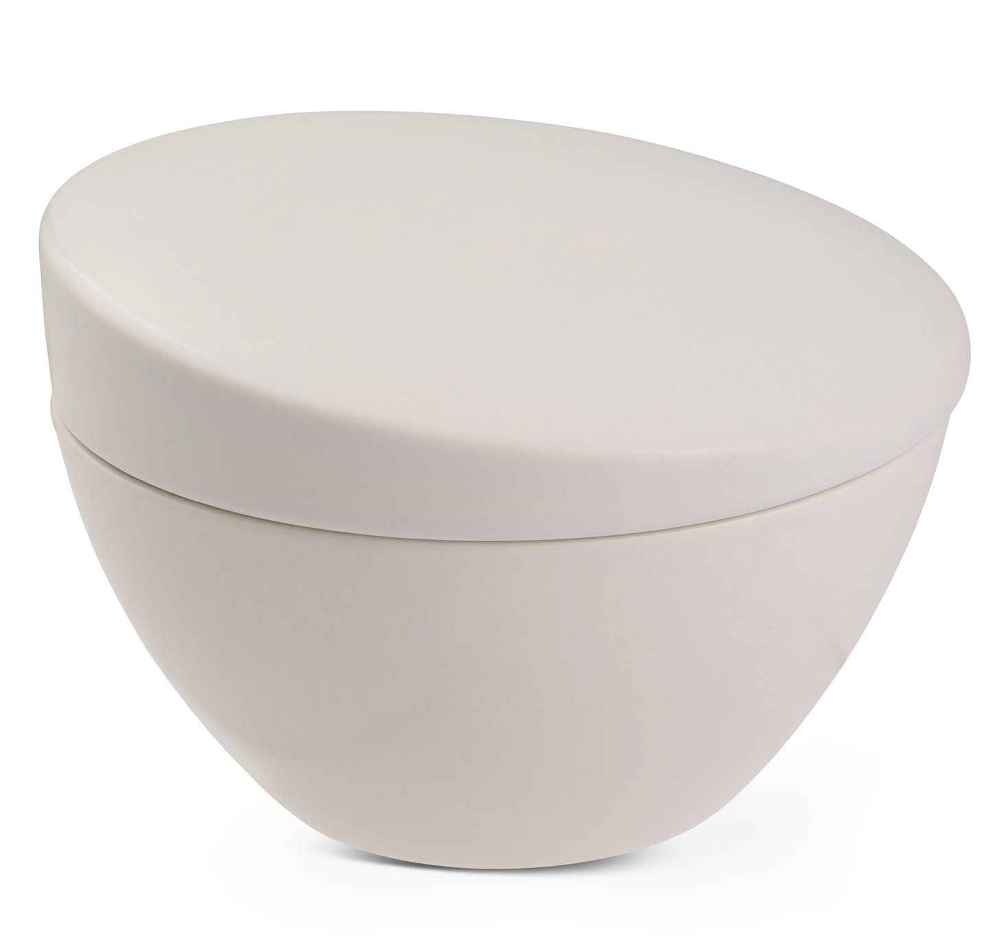 Nambe Orbit Sugar Bowl, Starry White