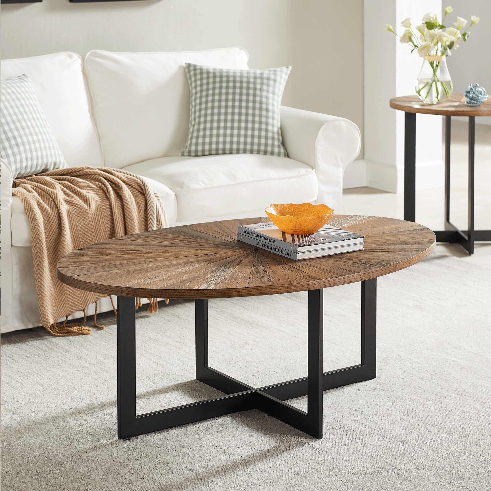 Oval Coffee Tables for Less 2024 | Wayfair