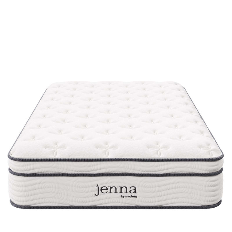 Matelas à ressorts et mousse Modway Jenna, Lit simple, 8"