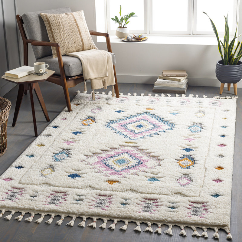 Lunas Shag Area Rug, Rectangle 200 x 274cm