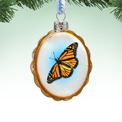 3'' Handmade Glass Animals Holiday Shaped Ornament