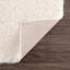 Tapis beige à poils longs Nereen-860576120