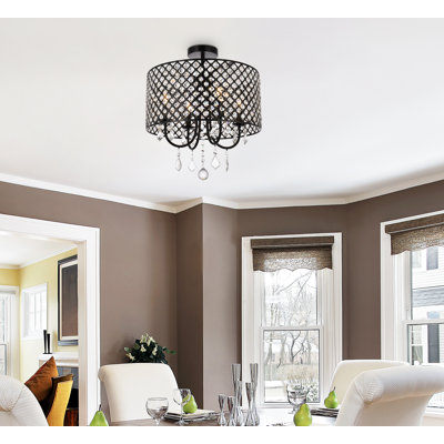 Dusin Semi Flush Mount