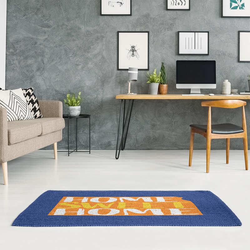 Chenille Indoor Rug, Rectangle 4' x 6'