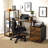 Writing Desk With Upper Shelf-36121560