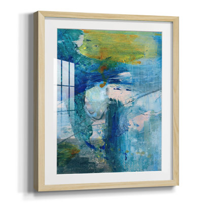 Spring Winds III - Impression encadrée avec passe-partout et verre