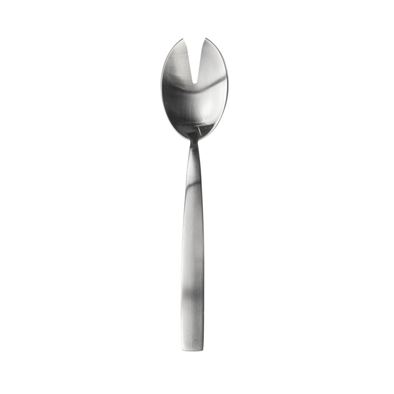 Mediterranea Stainless Steel Salad Servers, Ice