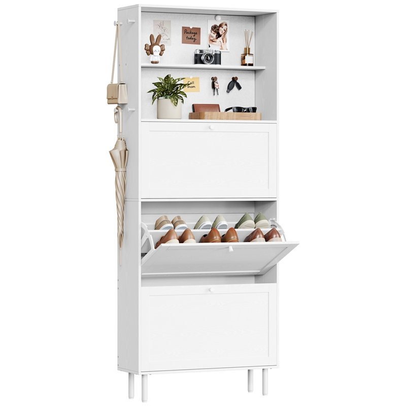 18 - Pair Shoe Storage Cabinet