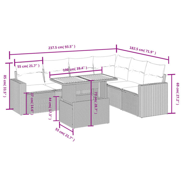 Dimensions du produit