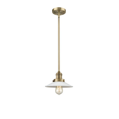 Luminaire suspendu conique à 1 lumière Miramontes