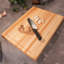 CONSDAN Wood Cutting Board, Solid Hard Maple, 1-1/2” Thick-1825431157