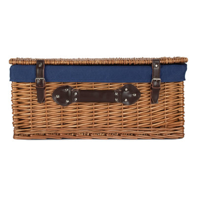 Wicker Hamper with Lining