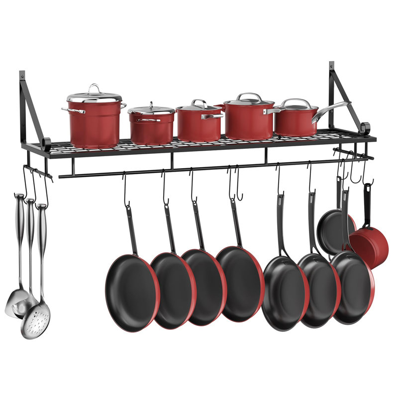 Iron Wall Mounted Pot Rack