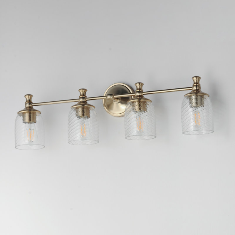 Meuble-lavabo tourbillonnant, Champagne satiné