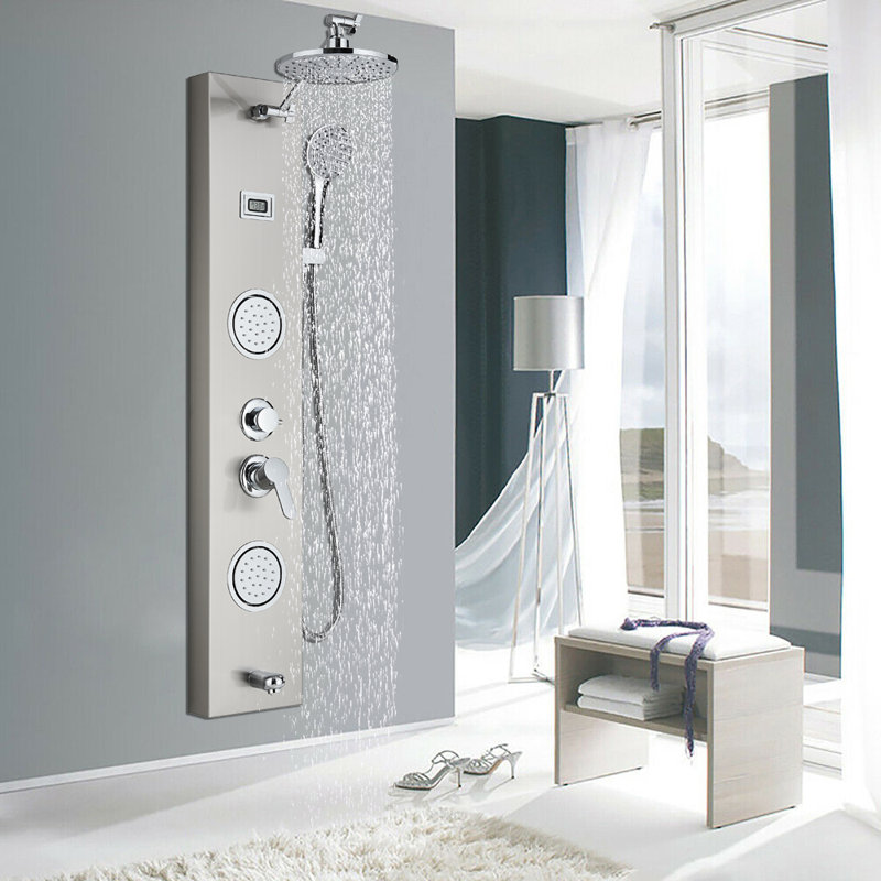 10'' Shower Panel with Adjustable Shower Head