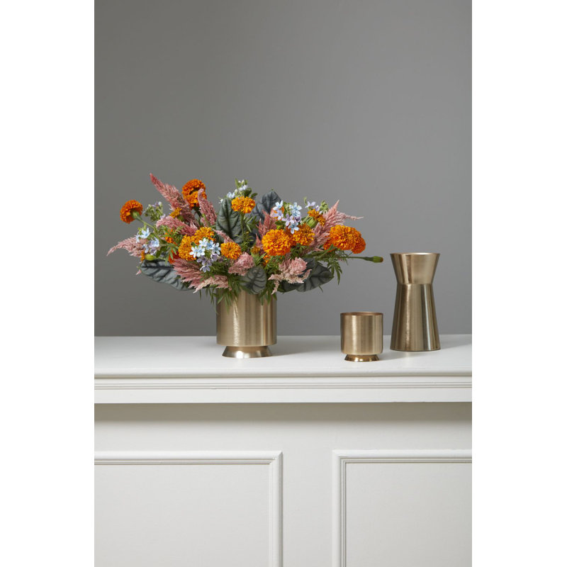 Pot de fleurs Soleil, H 3,5 po x l 3,25 po x P 3,25 po