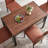 Metal Base Dining Table