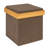 Versatile Boucle Ottoman With Hidden Storage-101973721