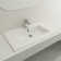BOCCHI Ravenna 18.7'' Fireclay Rectangular Bathroom Sink with Overflow