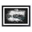 Lake Reflection In Italy Paint Splash - Picture Frame Graphic Art-56865744-56865740