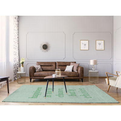 Quotes Chenille Indoor Rug