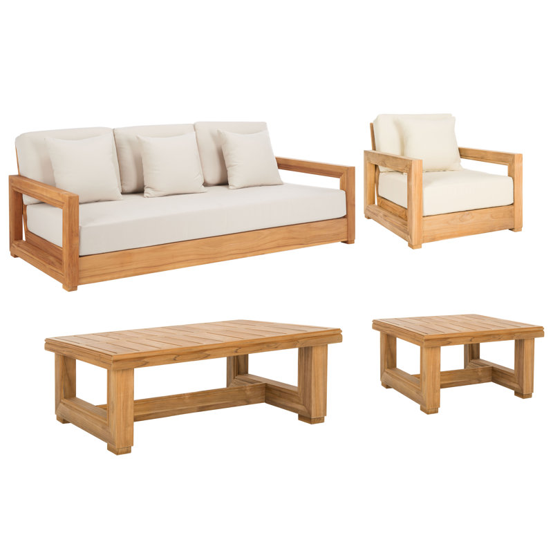 Melrose 4 Piece Outdoor Conversation Set