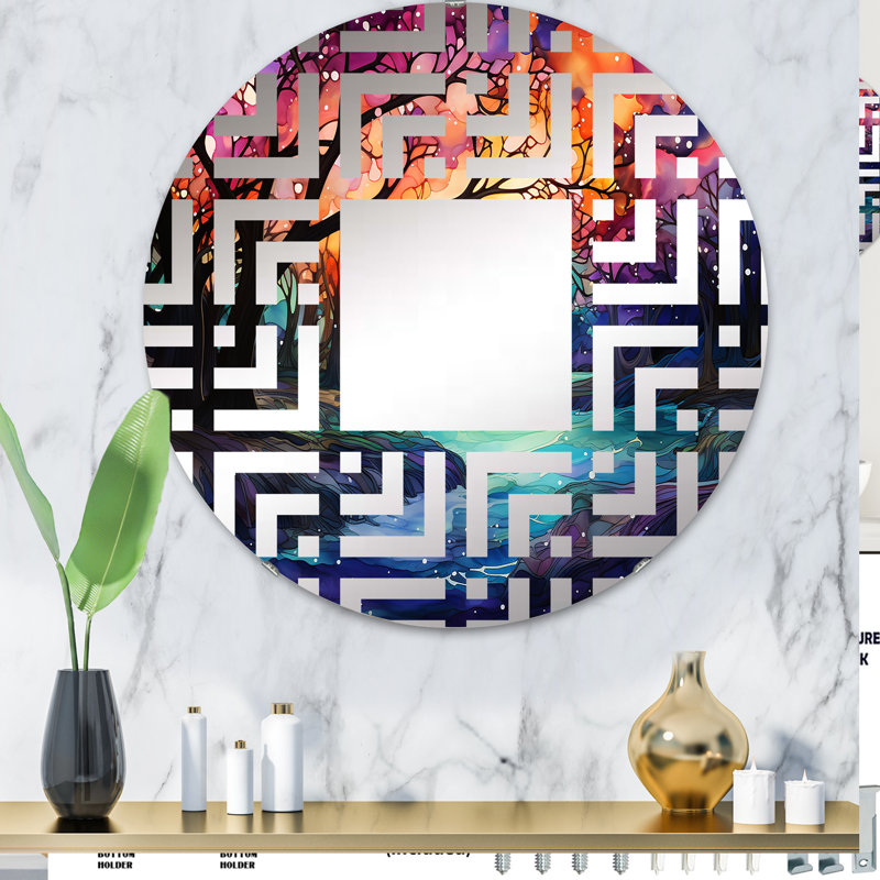 Ahnalee Circle Mirror, 31.4" x 31.4"
