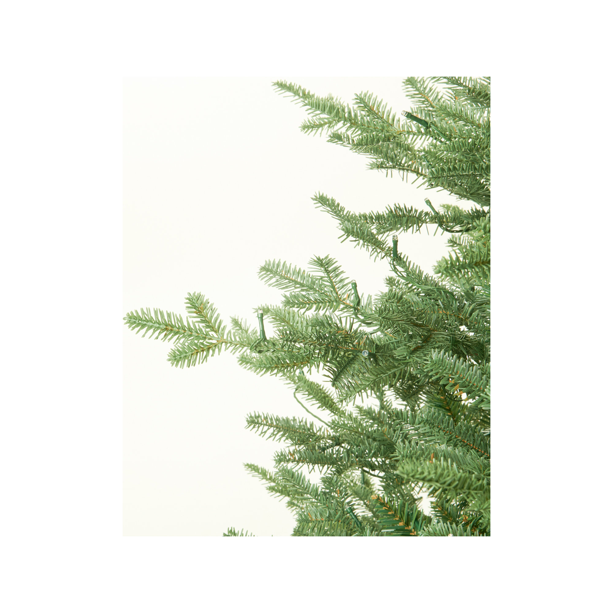 Lighted Artificial Christmas Tree - Stand Included, Not Pre-Lit, 7.5ft
