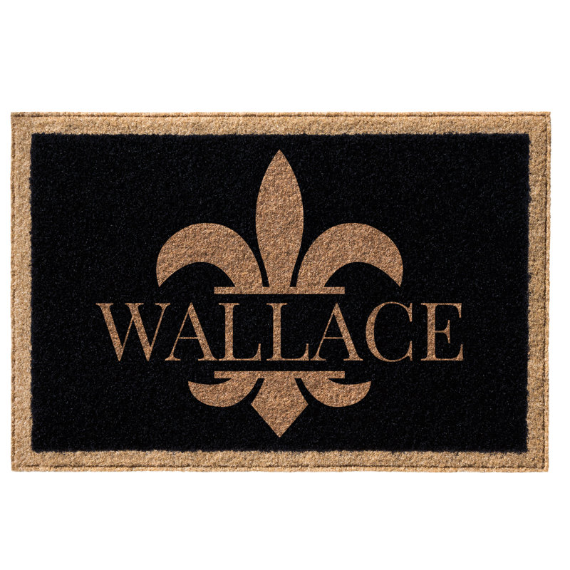 Tapis d'entrée antidérapant High 72 x 36, Noir, L 36 po x l 24 po, Oui