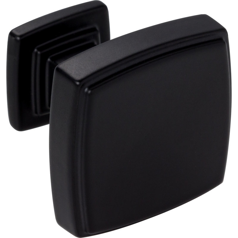 Square Knob, Matte Black
