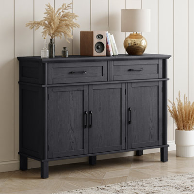 47.2" Large Buffet Cabinet Sideboard With Drawers,Shelves And Doors