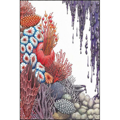 Underwater Life Pattern Decorative Washable Area Rug