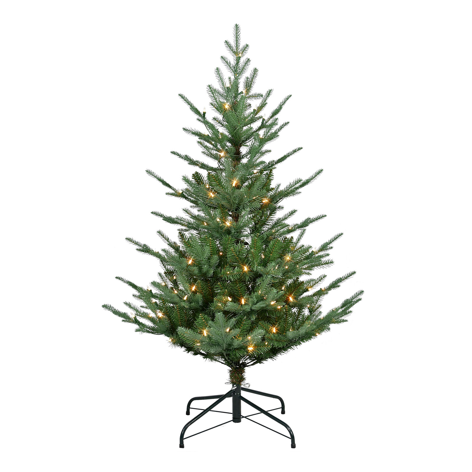 Gosselke Lighted Artificial Christmas Tree