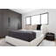 Erick - Lit tapissier en tissu ivoire moderne-41531794