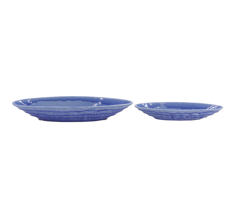 Hileman Ceramic Pot Planter, Blue