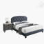 Mobilier de chambre à coucher pleine grandeur avec garniture cloutée capitonnée et capitonnée-1315018690-1315018703