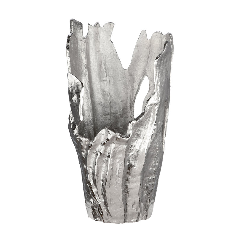 Loken Aluminum Table Vase, 46cm H x 24cm W x 24cm D
