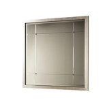 Beaumont Square Mirror-Silver Leaf