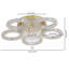 Luxury Ring LED Crystal Chandelier, Gold Finish And K9 Crystal Accents-307950186-307950196-307950197