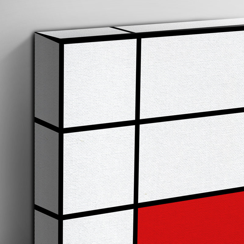 Piet Mondrian - Wrapped Canvas Print, 76cm H x 76cm W