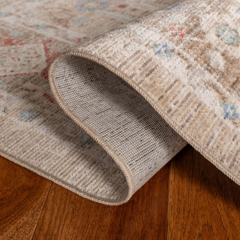 Tapis oriental Chauncey Performance, Tapis de couloir 3 pi x 12 pi