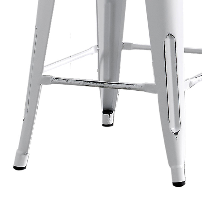 Tabourets de bar modernes et modernes, Gris, 2, Tabouret de comptoir (siège d'une hauteur de 24 p