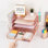 4-tier Rose Gold Desk Organizer Set With File Holder