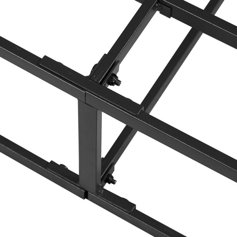 Sommier tapissier robuste avec tissu amovible et support haut profil