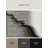 Machine Washable Paxon Minimalist Ombre Rug in Gray – White Binding-1798958264