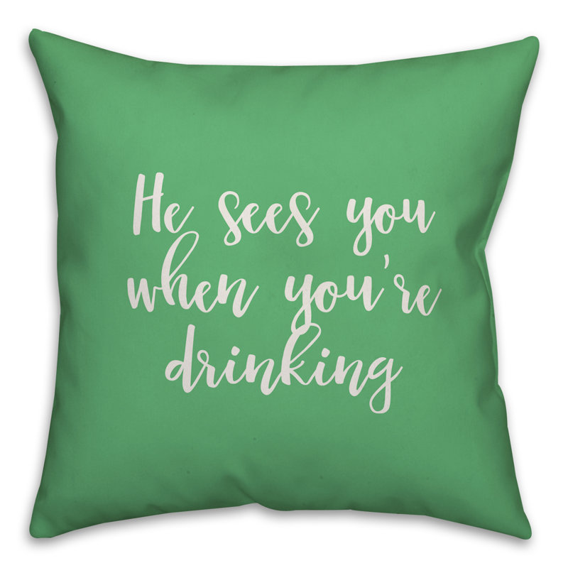  Coussin He, Vert clair, Housse de coussin