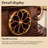 Retro Gold Gramophone with Bluetooth connectivity