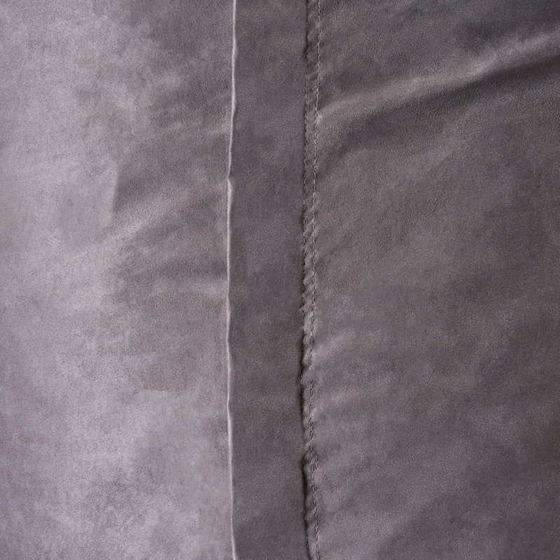 Microfiber / Microsuede Classic Bean Bag, Charcoal Microfiber
