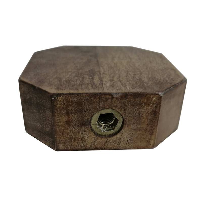 Poignée carrée en bois pour robinet de bière