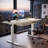 Lilja Electric Standing Desk Height Adjustable，Memory Computer Home Office Desk with Keyboard Tray For Home Office-473560493-473560488